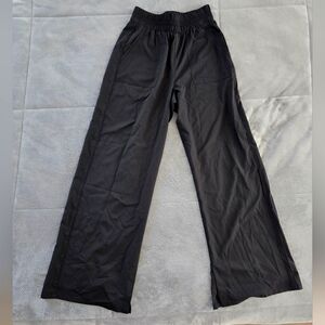 Womens Black Wide Leg Pants